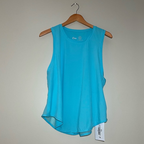 NWT Zyia Panel Split Back Mesh Tank - Picture 6 of 7